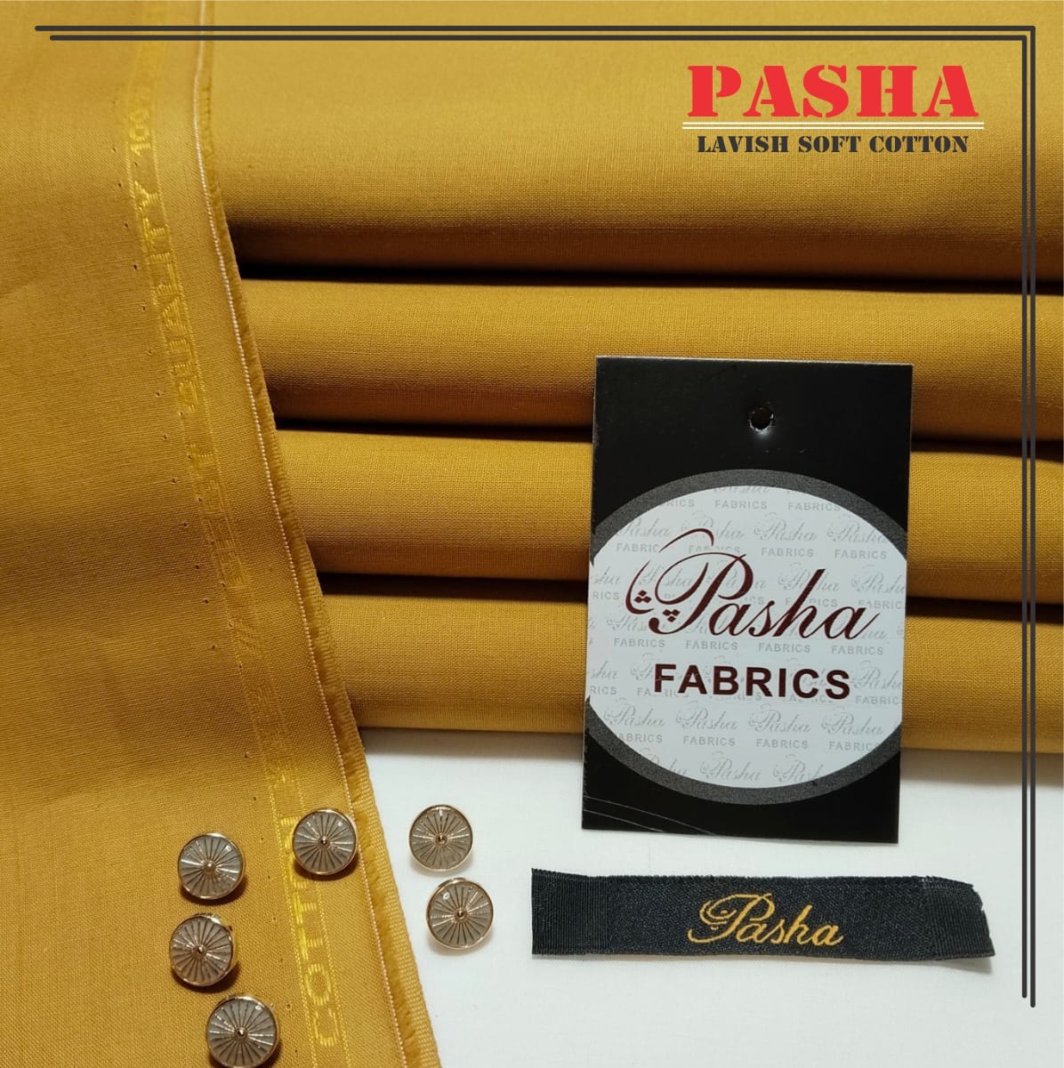 Pasha Lavish Cotton Fabrics – Premium Collection.